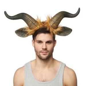 Superlite Adult Beastly Horns (Wildebeast) - Picture 1 of 2