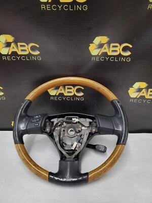 Conjunto de volante Lexus RX330 2005-2006 cuero y madera grano OEM Foto 1 de 4