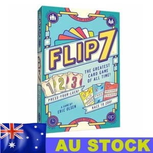 New Flip 7 Fun & Strategic Card Game - Tabletop Board Game For Family & Friends - Picture 1 of 10