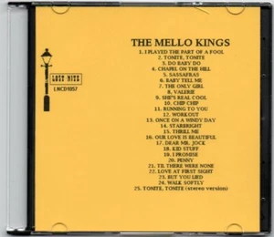 THE MELLO KINGS LOST NITE COLLECTORS DOO WOP CD - Picture 1 of 2