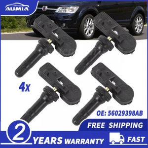 TPMS 315MHz Set of 4 Tire Pressure Monitoring Sensor For Fiat 500C 500E 500L - Picture 1 of 10