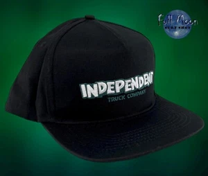 New Independent Truck Bounce Mid Profile Black Snapback Cap Hat - Picture 1 of 4