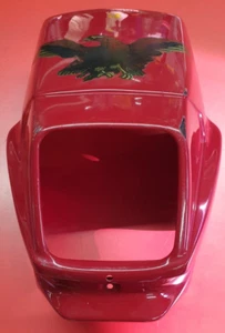 Scheinwerferverkleidung Maske SIMSON Habicht 50, 80, Mofa Farbe: rot - Bild 1 von 4