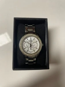 Fossil Ladies Watch with Silver Stone Set Dial & Stainless Steel Bracelet ES2860 - Picture 1 of 3