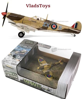 Forces Of Valor 1/72 Spitfire Mk IX 145 Sqn EN315 Eugeniusz Horbaczewski 812005D - Image 1 of 4