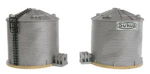 Contenedores de grano Sukup Imex escala HO 6146 versión 2 NUEVO Perma-Scene ¡Envío gratuito! - Imagen 1 de 1