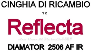 ★CINGHIA DI RICAMBIO PER DIA PROIETTORE REFLECTA DIAMATOR 2506 AF IR★ - Foto 1 di 1