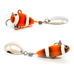Señuelo UF Studio Hurricane Tailspinner Spinnerbait Jigspinner Crank Bait #NEMO - Imagen 1 de 2