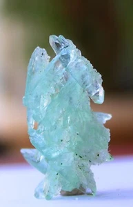 Green Apophyllite Flower Matrix Natural minerals Specimen - Picture 1 of 9
