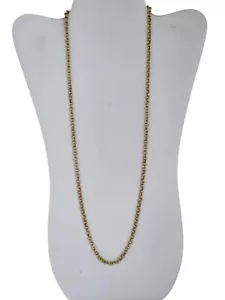 Monet Goldtone 27.5" Chain Necklace w/ Hangtag - Picture 1 of 7