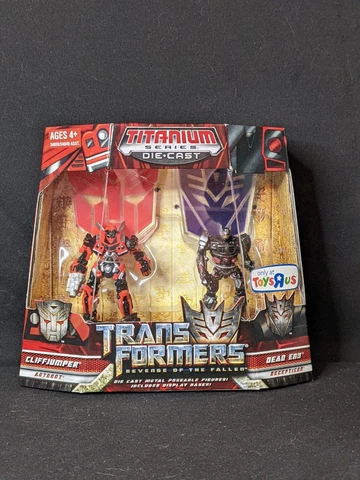 Transformers Revenge of the Fallen Cliffhanger and Dead End Set Toys R Us Cover