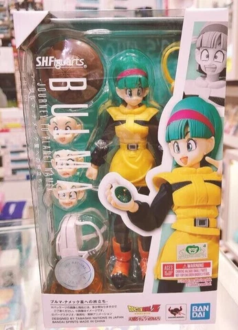 Bandai S.H.Figuarts SHF Dragon BallZ Bulma Journey to Planet Namek Action Figure Cover