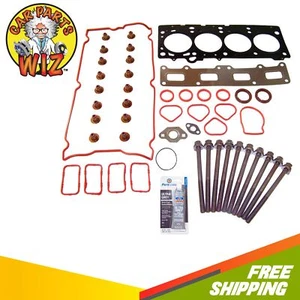 Engine Cylinder Head Set with Head Bolt Kit Fits 02-10 Chrysler Jeep 2.4L - Picture 1 of 4