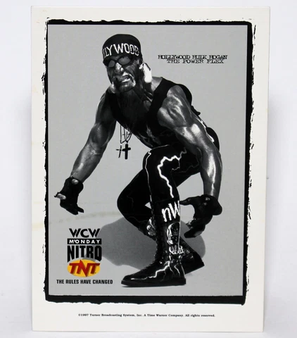 TV Show - WCW Wrestling Monday NITRO Hulk Hogan TNT - Free Max Racks Postcard Cover
