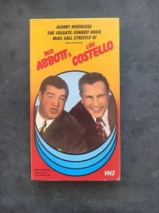 VHS: BUD ABBOTT & LOU COSTELLO ....MONEY MUDDLES-COLGATE COMEDY HOUR-MAIL CALL - Picture 1 of 2