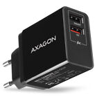 5x AXAGON ACU-QS24 Ladegerät, 2x USB-A, QC3.0/Smart 5V 1,2A, 24W - schwarz