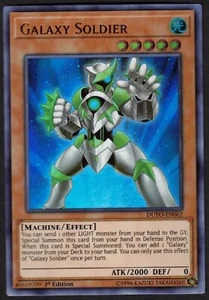 Yugioh Galaxy Soldier DUPO-EN062 Ultra Raro 1ª Edición - VLP - Imagen 1 de 2