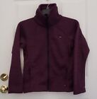 Columbia GRT Fleece Full Zip Sweater Jacket Mock Neck Purple Women’s Size M