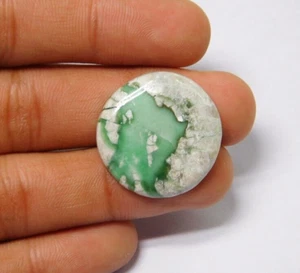 Natural Green Variscite gemstone Cabochon Loose For Jewelry Stone 24Cts ME-7916 - Picture 1 of 5