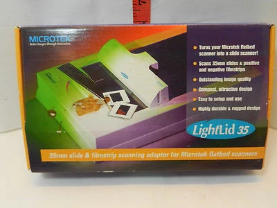 Microtek Lightlid35 35mm Slide & Filmstrip Adapter for Microtek Flatbed Scanners - Image 1 of 4