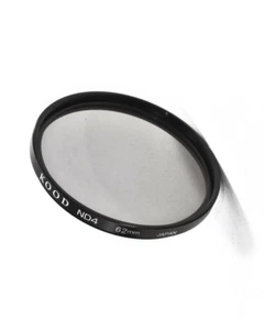 ND4 Neutraldichtefilter Made in Japan 2 Blenden 62mm Hochwertiger Kood Filter - Bild 1 von 1
