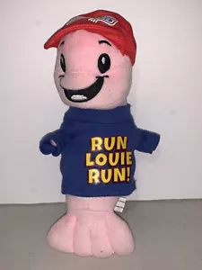 Bubba Gump Shrimp Co Original Plush 9" Louie Shrimp Toy Run Louie Run Shirt - Picture 1 of 6