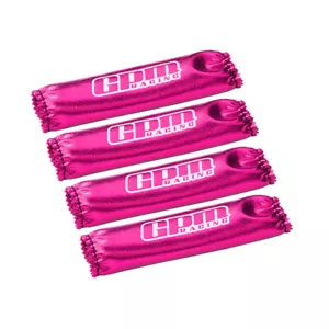 GPM Custom Design Shock Wraps (4Pcs) Set Pink for 1/10 Maxx / 1/8 Sledge - Picture 1 of 2