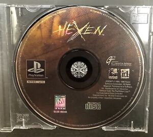 Hexen Sony PlayStation 1 PS1 Disc Only 