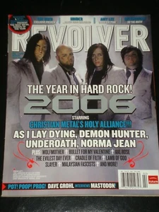 REVOLVER magazine 2007, AS I LAY DYING, NORMA JEAN, DEMON HUNTER, UNDEROATH - Picture 1 of 1