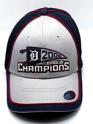 Detroit Tigers Hat League Champions 2006 MLB Baseball Cap Embroidered OSFM - Image 1 of 4