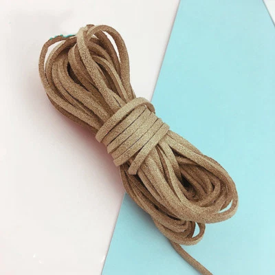 2 x Cuerda de gamuza sintética brillante hágalo usted mismo material de joyería para collar/pulsera 13 colores Foto 1 de 4