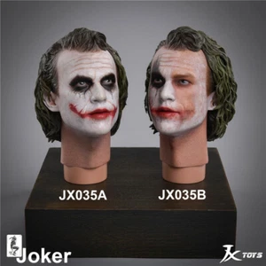 JXTOYS 1/4 Scale The Joker Head Sculpt Fit For Hot Toys Body A/B Style - Picture 1 of 13