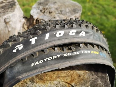Muito bom estado! Tioga Factory SL Pro 26x1.9 - Imagem 1 de 4