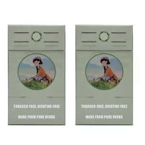 Quit Smoking Herbal Sticks – Nicotine & Tobacco Free, 2 Packs (40 Sticks) - Picture 1 of 3