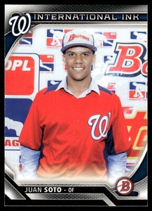 2016 Bowman Juan Soto #II-JS International Ink