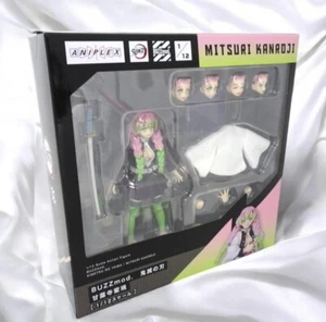 BUZZmod. Mitsuri Kanroji 1/12 Action Figure Demon Slayer Kimetsu no Yaiba Used - Picture 1 of 4