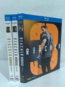 Reacher:Season 1-2-3: 6-Disc 1080P NEW All Region Box Set - Afbeelding 1 van 1