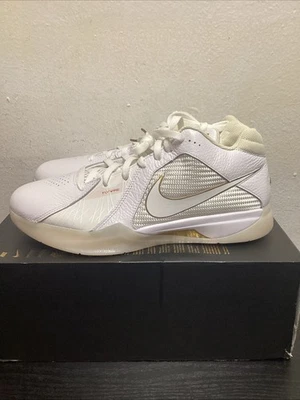 NIKE ZOOM KD III 3 KEVIN DURANT ALL STAR WHITE SNEAKERS SHOES SIZE 11 DZ3009-100 - Image 1 of 4