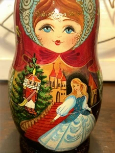 Vintage exquisiter Nussknacker Matroschka Ornament verschachtelte Puppe - Bild 1 von 24