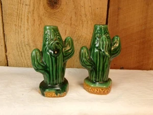 Shaker sale e pepe cactus souvenir Grand Canyon vintage - Foto 1 di 8