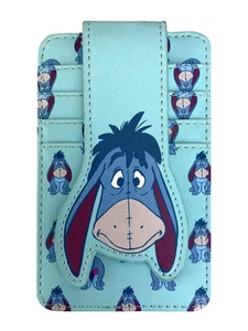 Womens Disney Eeyore Card Holder Wallet Button Snap Closure - Picture 1 of 7