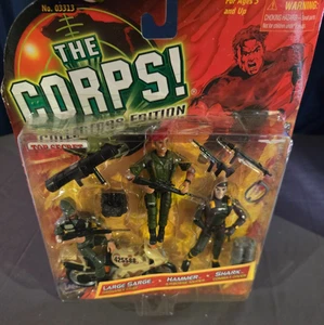 THE CORPS! 3 Mann Soldat Team Lanard Toys, 2001 Collectors Edition #03313. NEU! - Bild 1 von 4