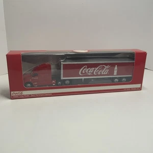 1/87 Motor City Classics Long Hauler Tractor Trailer Red Coca-Cola Model 487010 - Picture 1 of 14