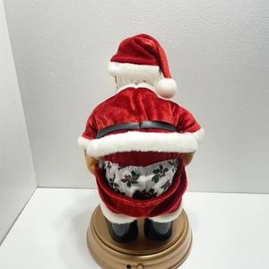 Vintage Gemmy Animated Santa Claus Mooning Talks Drops Hose Lacht - Bild 1 von 9