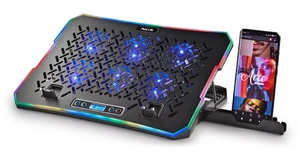NGS HERO STAND Laptop Cooling Stand with RGB Lighting and 6 Fans - Imagen 1 de 5