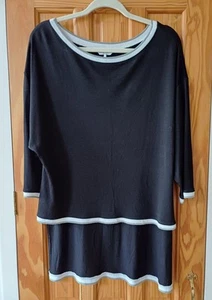 Smart black top by Great Plains, Size S (12-14), in vgc - Picture 1 of 8