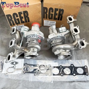 Pair of Turbo Turbochargers For Maserati Ghibli Quattroporte Q4 V6 297710,297712 - Foto 1 di 13