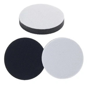 3 Dura-Gold 3" x 10mm Soft Density Interface Pads For Hook & Loop Sander Discs - Picture 1 of 5