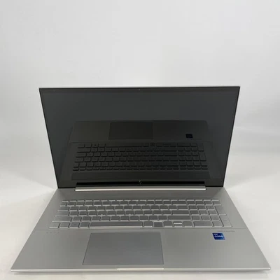 HP Envy 17 Silver FHD TOUCH 1.7 GHz i7-1255U 12GB RAM 1TB SSD Very Good - Image 1 of 4