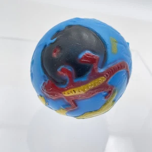 Molde de soplado de bolas locas Knockoff de colección de los años 80 premio Gumball azul - Imagen 1 de 5